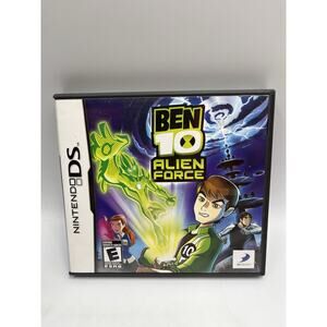 Ben 10: Alien Force (Nintendo DS, 2008) Complete In Box